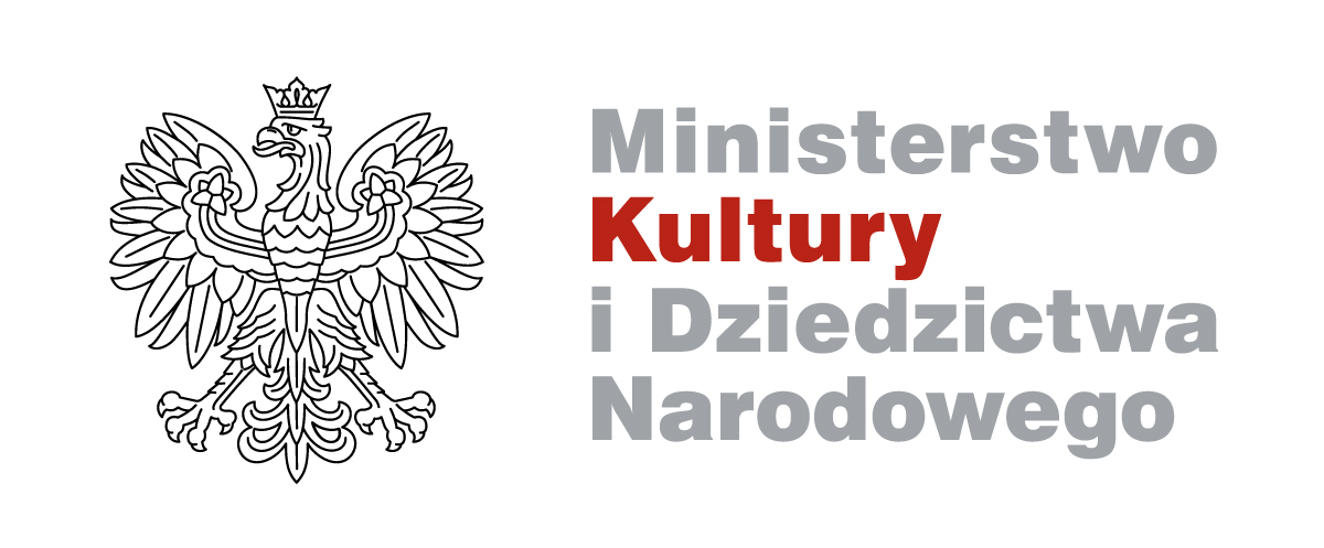Logotyo Ministerstwa Kultury i Dziedzictwa Narodowego