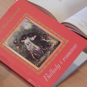 Ballady i romanse Adama Mickiewicza, okładka książki