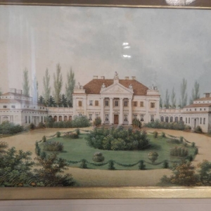 Pałac w Śmiełowie w czasach, kiedy przebywał tam Adam Mickiewicz